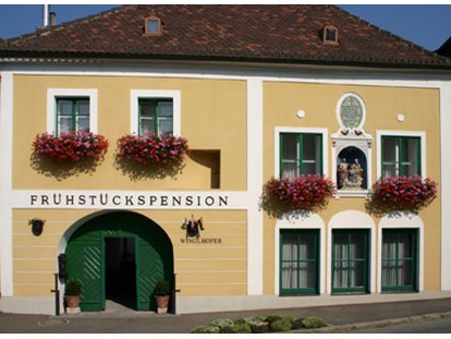 Pensionen - Frühstück: serviertes Frühstück - Wösendorf in der Wachau - Gästehaus Winglhofer - Gästehaus Winglhofer