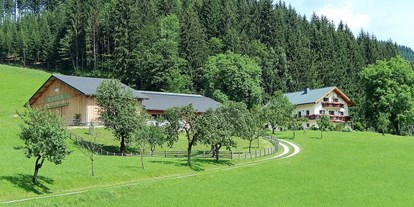 Pensionen - Umgebungsschwerpunkt: am Land - Neuhofen an der Ybbs - Unser kinderfreundlicher Biobauernhof befindet sich am Waldrand ca. 2 km außerhalb des Ortes Göstling an der Ybbs. - Biobauernhof Poidlbauer