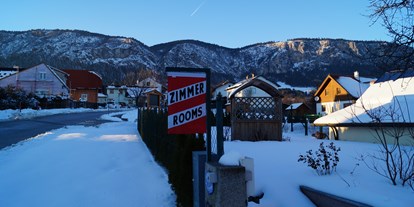 Pensionen - Garten - Rohr im Gebirge - Privatzimmer mit Küche oder Frühstück - Haus Bergblick