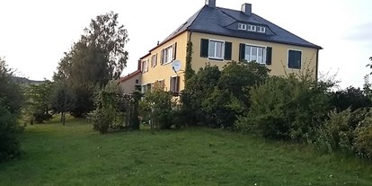 Pensionen - Terrasse - Großschweidnitz - Garten - Genesungsort Landhaus Dammert