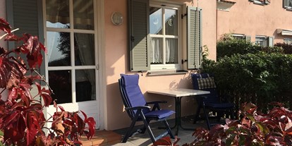 Pensionen - Therme - Oststeiermark - Ferienhaus mit südseitiger Terrasse - Ferienapartment  im Biodorf Bad Waltersdorf