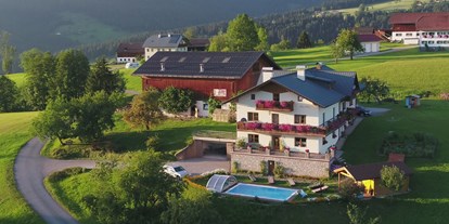 Pensionen - Art der Pension: Urlaub am Bauernhof - Bad Ischl - Biohof Haus Wieser Sommer - Biohof Haus Wieser