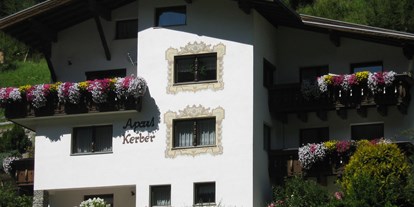 Pensionen - Sauna - Holzgau - Apartments Kappl inmitten vom Paznauntal - Apartments Kappl