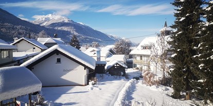 Pensionen - Skiverleih - Hermagor - Haus Scheiblauer Nassfeld Tröpolach skiing apartment view winter - Haus Scheiblauer