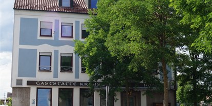 Pensionen - Parkplatz: kostenlos in Gehweite - Fischach - Gasthof Hotel Krebs