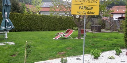 Pensionen - Parkplatz: kostenlos bei der Pension - Geiersthal - Pension Bayerwald