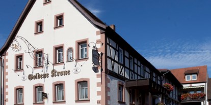 Pensionen - Balkon - Franken - Gasthof-Pension Zur Goldenen Krone