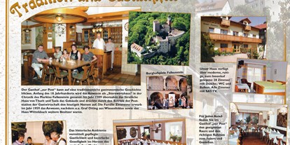 Pensionen - Restaurant - Bayerischer Wald - Gasthof zur Post