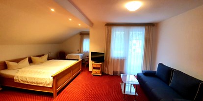 Pensionen - Umgebungsschwerpunkt: See - Schwangau - Familienzimmer mit Sofabett - Gästehaus Alpenkranz