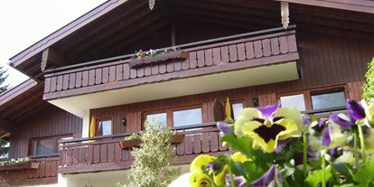 Pensionen - Garten - Oberstdorf - Haus Zufriedenheit