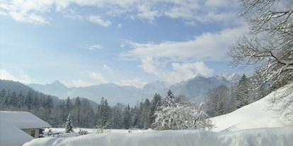 Pensionen - Terrasse - Unken - Winter in Schleching - Landgasthof Zur Post