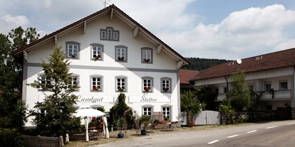 Pensionen - weitere Verpflegungsmöglichkeiten: Abendessen - Schöllnach - Landgut Stetter