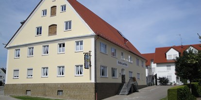 Pensionen - Parkplatz: kostenlos bei der Pension - Waldstetten (Landkreis Günzburg) - Gasthof Zum Ochsen mit Gästehaus - Gasthof Zum Ochsen