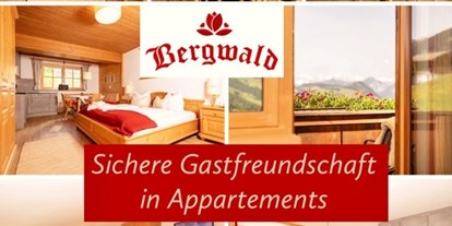 Pensionen - Balkon - Kirchberg in Tirol - Sichere Gastfreundschaft
in den Bergwald Appartements Alpbach
 - Bergwald Alpbach Appartements
