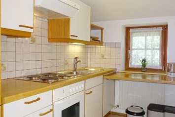 Frühstückspension: Küche Appartement "1" - Haus Heidi