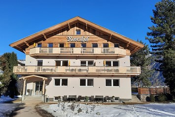 Frühstückspension: Der Rosenhof im Zillertal im Winter - Hotel Garni Birkenhof & Apartments Rosenhof