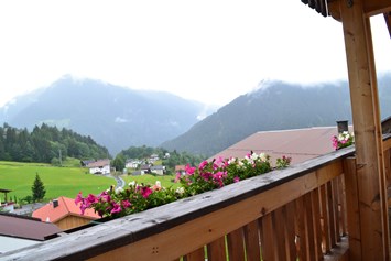 Frühstückspension: Sicht vom Balkon - Gasthof Alpenblick