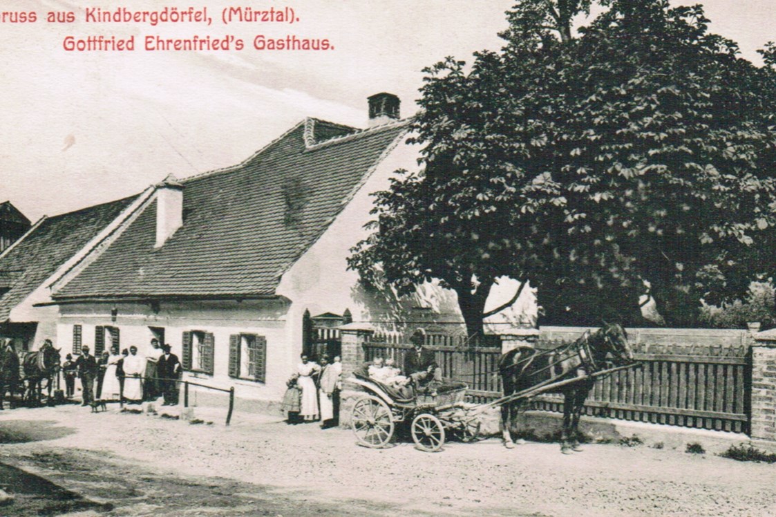Frühstückspension: Außenansicht anno 1898 - Pension Ehrenfried