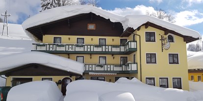 Pensionen - Art der Pension: Urlaubspension - Bad Dürrnberg - Winter in Russbach unser Hotel im Jänner 2019 - Landhaus Ausswink´l