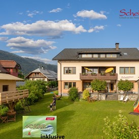 Frühstückspension: haus-scheiblauer-hiking-summer family-apartments- nassfeld - Haus Scheiblauer